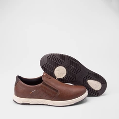 Slip On Masculino Pegada Original Marrom