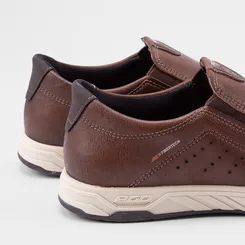 Slip On Masculino Pegada Original Marrom