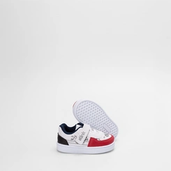 Tênis Casual Bebê Slink Goods + Brinde 6 Canetinhas Branco & Vermelho