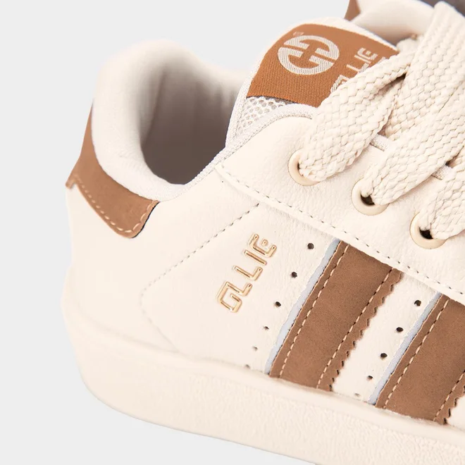 Tênis Casual Feminino Ollie Originals Nobuck Bege