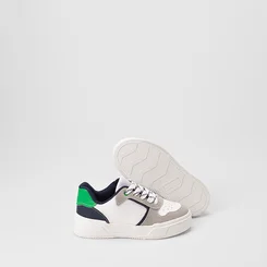 Tênis Casual Infantil Vertus Recortes Branco