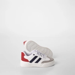 Tênis Casual Infantil Vertus Detalhe Recorte Branco