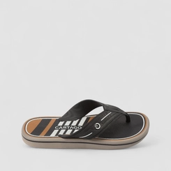 Chinelo Masculino Cartago Preto & Marrom