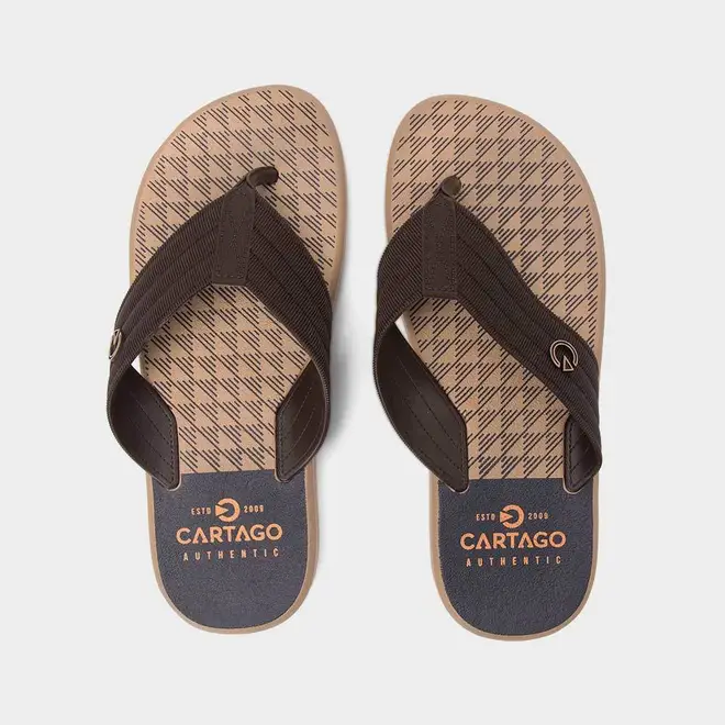 Chinelo Masculino Cartago Montreal Marrom