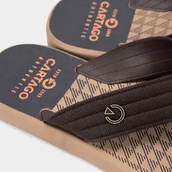Chinelo Masculino Cartago Montreal Marrom