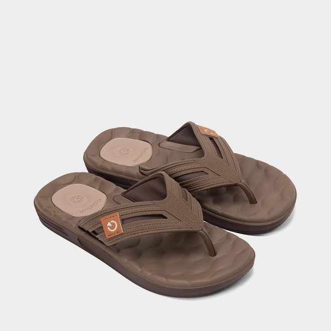 Chinelo Masculino Cartago Egeu IV Marrom