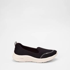 Slip On Feminino Actvitta Calce Fácil Preto