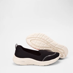 Slip On Feminino Actvitta Calce Fácil Preto