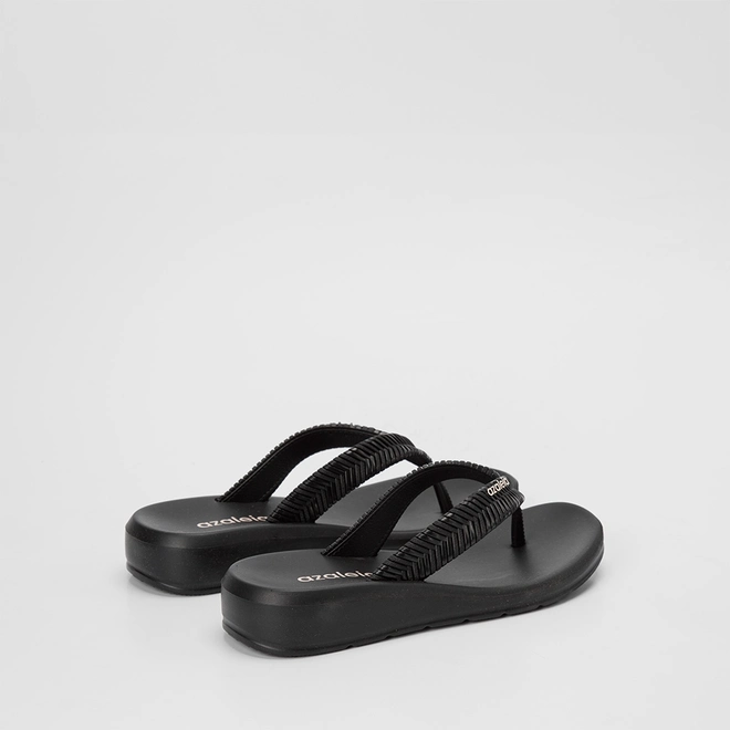 Tamanco Feminino Azaleia Lizi Anabela Preto