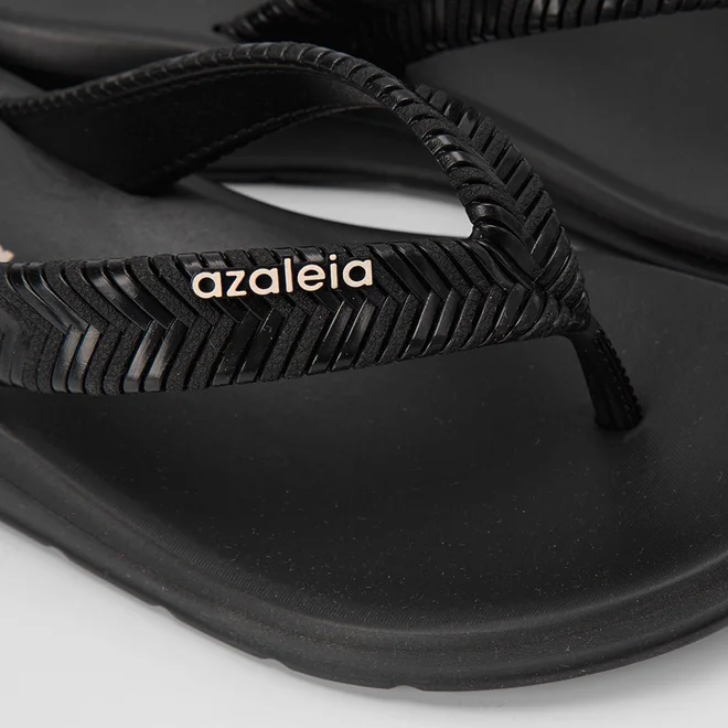 Tamanco Feminino Azaleia Lizi Anabela Preto