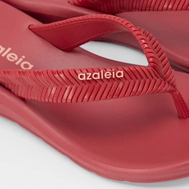 Tamanco Feminino Azaleia Lizi Anabela Vermelho