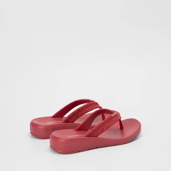 Tamanco Feminino Azaleia Lizi Anabela Vermelho