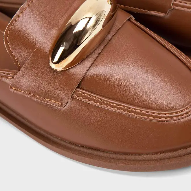 Mule Feminino Gabriela Detalhe Bold Marrom