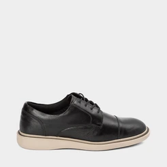 Sapato Social Masculino Mac & Jac Couro Preto