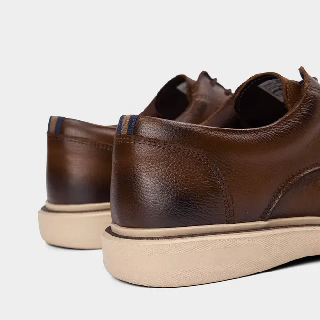 Sapato Social Masculino Mac & Jac Couro Caramelo