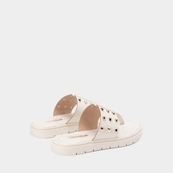 Tamanco Feminina Gabriela Detalhe Bold Off-White