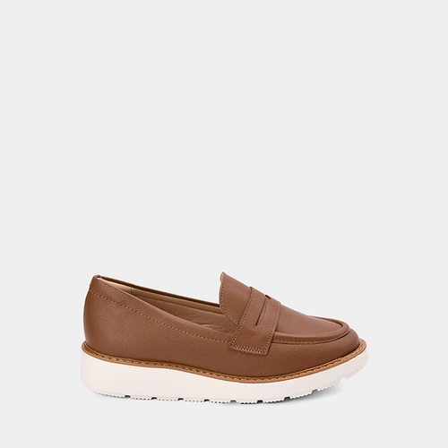 Mocassim Flatform Feminino Modare Ultraconforto Marrom