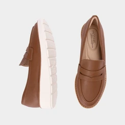 Mocassim Flatform Feminino Modare Ultraconforto Marrom