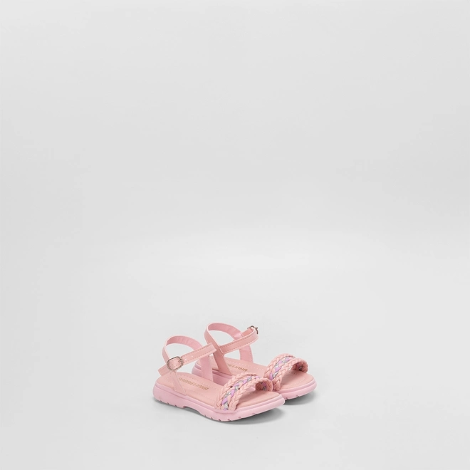Sandália Bebê Gabrielinha TirasTressê Rosa