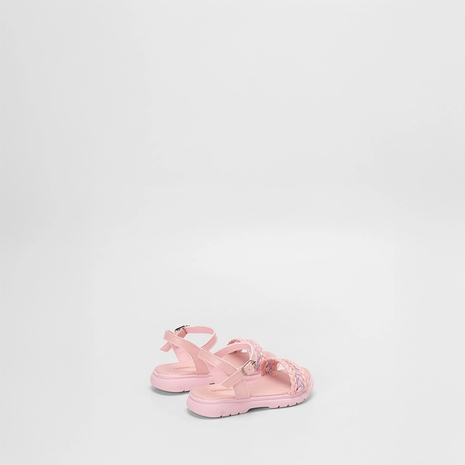 Sandália Bebê Gabrielinha TirasTressê Rosa