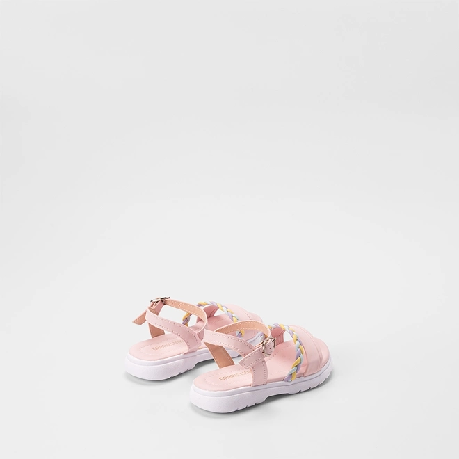 Sandália Bebê Gabrielinha Tira Tressê Rosa