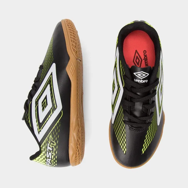Chuteira Futsal Infantil Umbro Preto