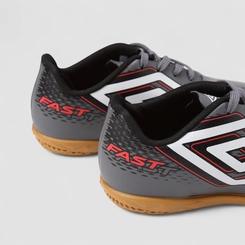 Chuteira Futsal Infantil Umbro Cinza