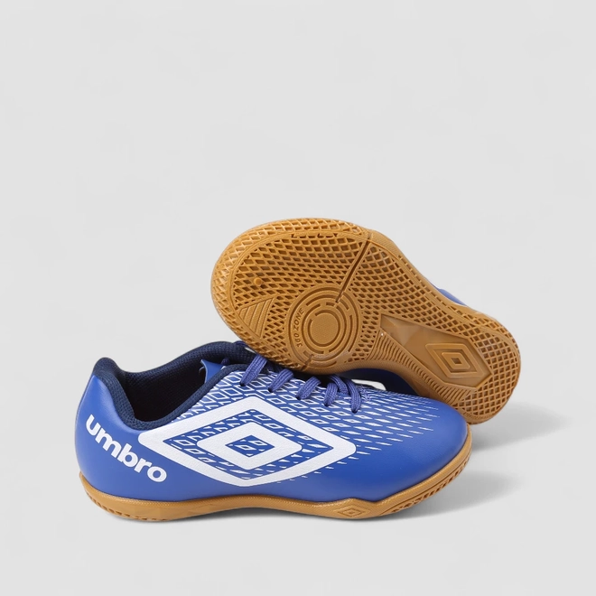 Chuteira Futsal Infantil Umbro Azul