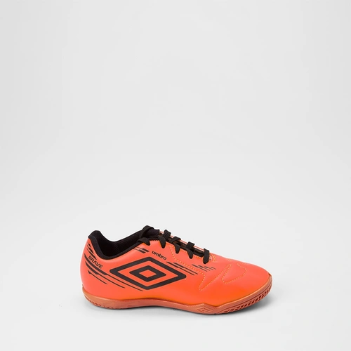 Chuteira Infantil Umbro Brave Laranja & Preto