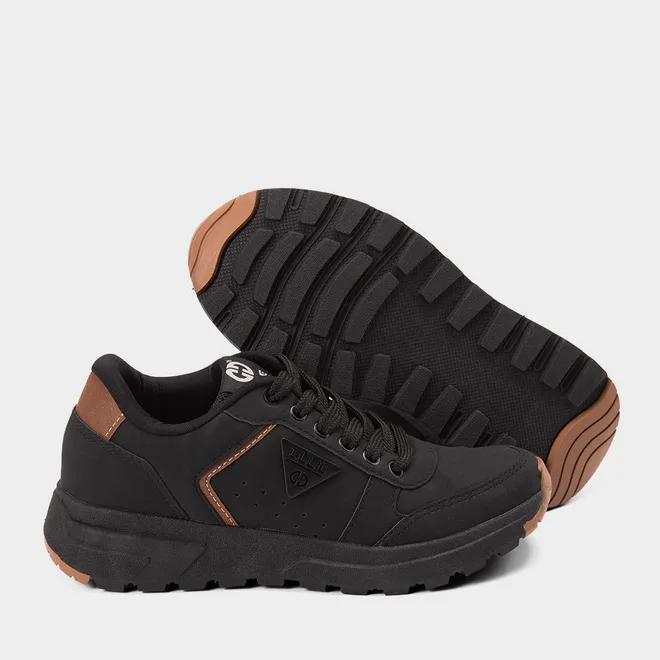Tênis Casual Masculino Ollie Originals Atlantyc Preto