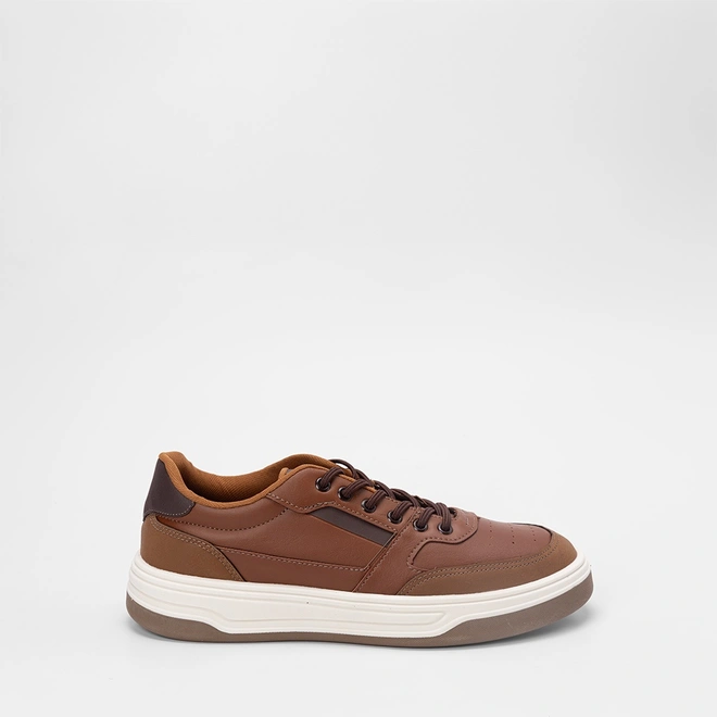 Tênis Casual Masculino Mac & Jac Caramelo