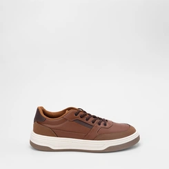 Tênis Casual Masculino Mac & Jac Caramelo