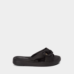 Tamanco Feminino Modare Ultraconforto Nobuck Detalhe Laço Preto