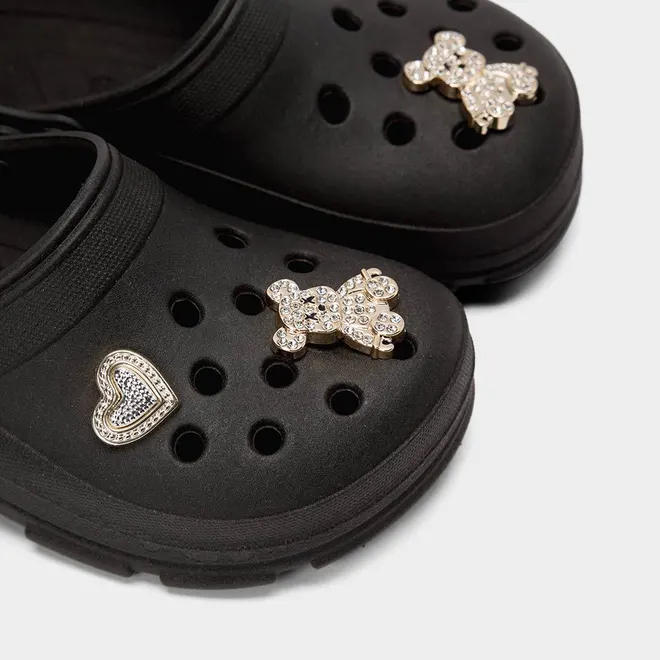 Babuche Infantil Gabrielinha Detalhe Pingentes Preto