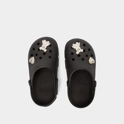 Babuche Infantil Gabrielinha Detalhe Pingentes Preto