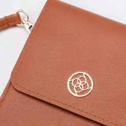 Bolsa Porta Celular Penélope Pequena Transversal Caramelo