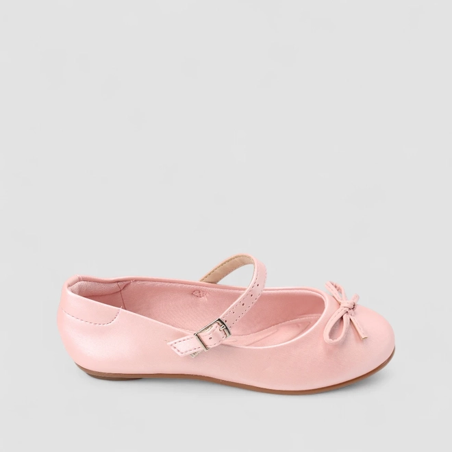 Sapatilha Infantil Molekinha Boneca Laço Rosa
