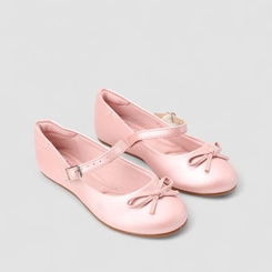 Sapatilha Infantil Molekinha Boneca Laço Rosa