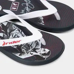 Chinelo Infantil Rider R1 R10 Marinho & Branco