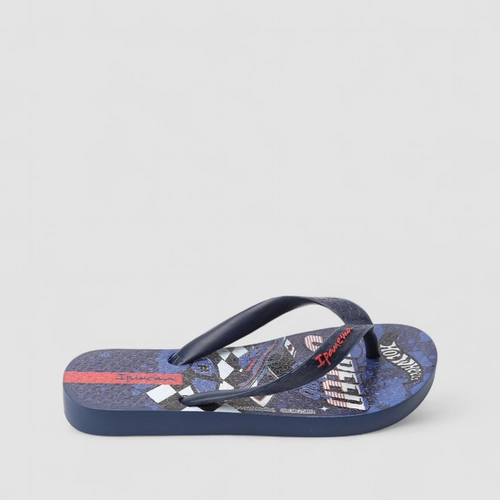 Chinelo Infantil Ipanema Hot Wheels Azul