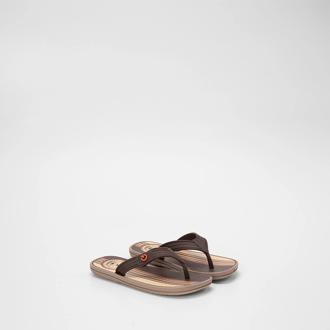 Chinelo Infantil Cartago Atlanta Bege & Marrom