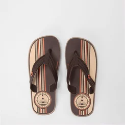 Chinelo Infantil Cartago Atlanta Bege & Marrom