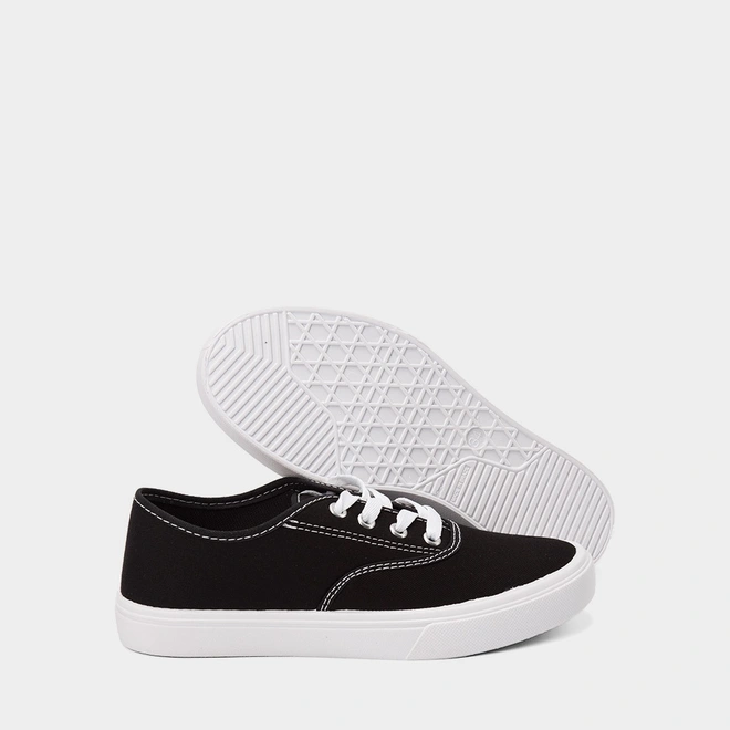Tênis Casual Feminino Vertus Preto