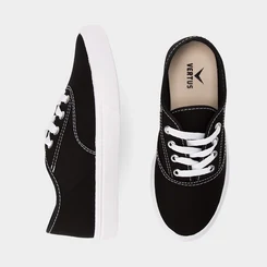 Tênis Casual Feminino Vertus Preto