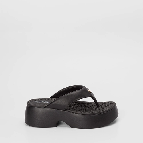 Tamanco Feminino Modare Ultraconforto Plataforma Média Preto