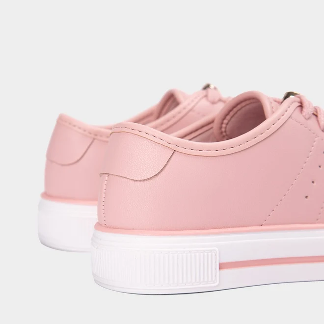 Tênis Casual Infantil Molekinha Pingentes Pedrarias color & Smile Rosa