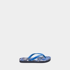 Chinelo Infantil Molekinho Futebol Azul