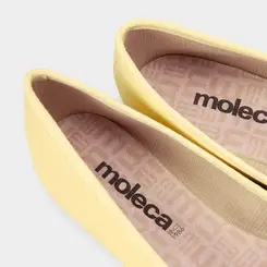 Sapatilha Feminina Moleca Detalhe Laço Amarelo