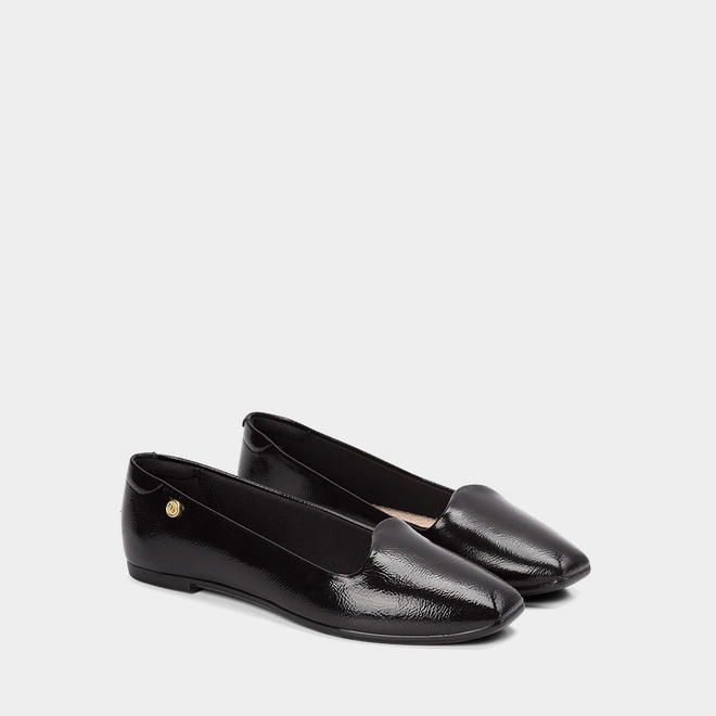 Sapatilha Feminina Moleca Verniz Preto
