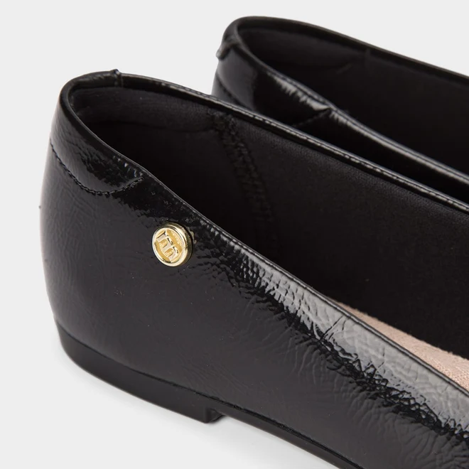 Sapatilha Feminina Moleca Verniz Preto